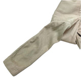 (DESIGNERS) MADE IN ITALY LOUIS VUITTON COTTON LINEN BELTED COAT AS IS WITH HANGER