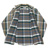 (vintage) 1980'S～ MADE IN USA FIVE BROTHER LATTICE PATTERN HEAVY FLANNEL SHIRT