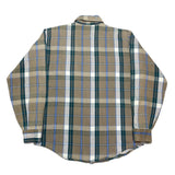 (vintage) 1980'S～ MADE IN USA FIVE BROTHER LATTICE PATTERN HEAVY FLANNEL SHIRT