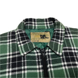 (vintage) 1990'S～ OUTPACK RIDER PLAID PATTERN QUILTED FLANNEL SHIRT