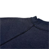 (vintage) 1960'S～ UNKNOWN SKULL SPIDER PRINT FADED SWEAT SHIRT WITH SIDE GUSSET