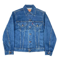 (VINTAGE) 1970'S～ MADE IN USA Levi's 70505-0217 SMALL e DENIM TRUCKER JACKET WITH CARE TAG