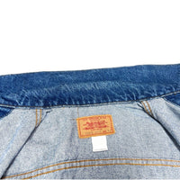(VINTAGE) 1970'S～ MADE IN USA Levi's 70505-0217 SMALL e DENIM TRUCKER JACKET WITH CARE TAG