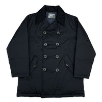 (DESIGNERS) MEN'S BIGI COLLAR WOOL PANELED DOWN P COAT