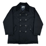 (DESIGNERS) MEN'S BIGI COLLAR WOOL PANELED DOWN P COAT