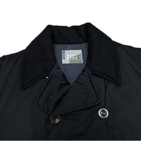 (DESIGNERS) MEN'S BIGI COLLAR WOOL PANELED DOWN P COAT