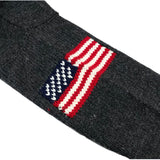 (VINTAGE) MADE IN ECUADOR UNKNOWN STARS & STRIPES PATTERN BOTTLENECK KNIT