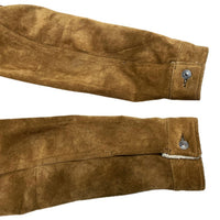 (VINTAGE) 2002 OLD GAP SUEDE SHERPA JACKET WITH 4 POCKET
