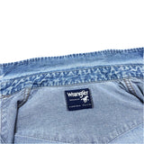 (VINTAGE) 1980'S～ WRANGLER DENIM WESTERN SHIRT
