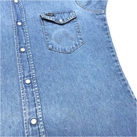 (VINTAGE) 1980'S～ WRANGLER DENIM WESTERN SHIRT