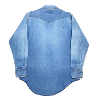 (VINTAGE) 1980'S～ WRANGLER DENIM WESTERN SHIRT