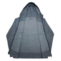 (DESIGNERS) PPFM HOOD DEFORMED DESIGN ZIP UP HOODIE