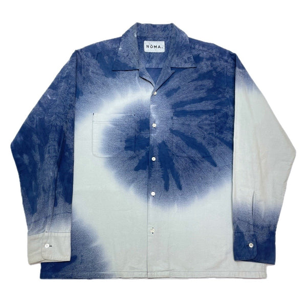 (DESIGNERS) MADE IN JAPAN NOMA t.d. GARMENT DYED LOOP COLLAR BOX SHIRT