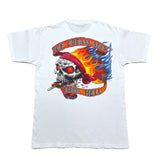 (t-shirt) 1990'S～ ICE CREAM MAN SKULL PRINT T-SHIRT WITH POCKET