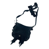 (other) UNKNOWN DEERSKIN LEATHER SHOULDER BAG