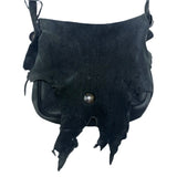 (other) UNKNOWN DEERSKIN LEATHER SHOULDER BAG