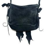 (other) UNKNOWN DEERSKIN LEATHER SHOULDER BAG