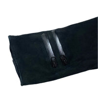(DESIGNERS) 2008 MADE IN JAPAN UNDERCOVERISM DEER SUEDE UK TYPE DOUBLE BREASTED BIKER JACKET WITH FRINGE