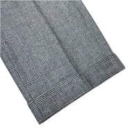 (VINTAGE) NEW MADE IN CANADA BROOKS BROTHERS GLEN PLAID 2 TUCK WOOL SLACKS