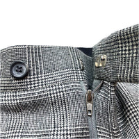 (VINTAGE) NEW MADE IN CANADA BROOKS BROTHERS GLEN PLAID 2 TUCK WOOL SLACKS