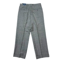 (VINTAGE) NEW MADE IN CANADA BROOKS BROTHERS GLEN PLAID 2 TUCK WOOL SLACKS