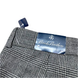 (VINTAGE) NEW MADE IN CANADA BROOKS BROTHERS GLEN PLAID 2 TUCK WOOL SLACKS