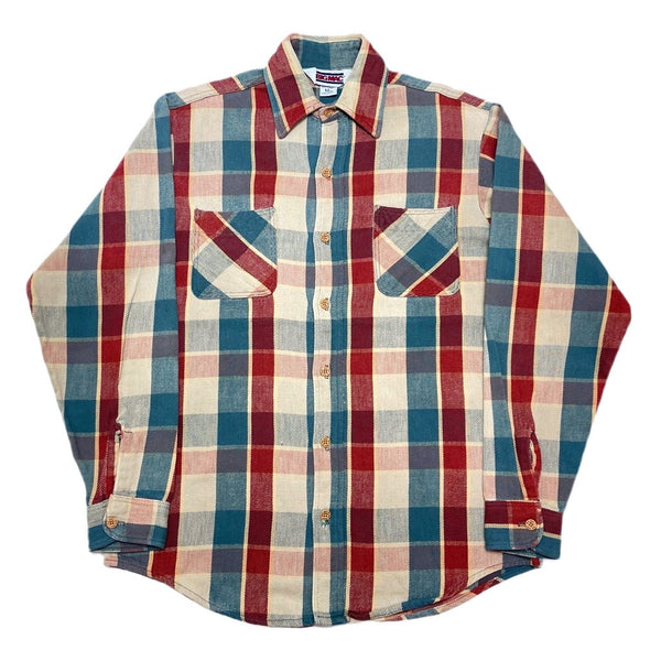 (VINTAGE) 1980'S～ MADE IN USA BIG MAC PLAID PATTERN HEAVY FLANNEL SHIRT