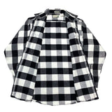 (vintage) 1990'S～ MADE IN USA FIELDMASTER BLOCK CHECKERED HEAVY FLANNEL SHIRT