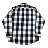 (vintage) 1990'S～ MADE IN USA FIELDMASTER BLOCK CHECKERED HEAVY FLANNEL SHIRT