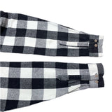 (vintage) 1990'S～ MADE IN USA FIELDMASTER BLOCK CHECKERED HEAVY FLANNEL SHIRT