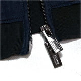 (designers) ARMANI COLLEZIONI BICOLOR ZIP UP CARDIGAN