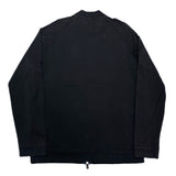 (designers) ARMANI COLLEZIONI BICOLOR ZIP UP CARDIGAN