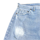 (VINTAGE) 1970'S～ Levi's 501 66 SINGLE STITCH DISTRESSED DENIM PANTS