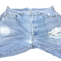 (VINTAGE) 1970'S～ Levi's 501 66 SINGLE STITCH DISTRESSED DENIM PANTS