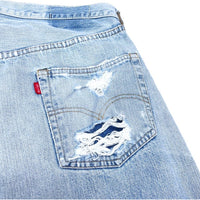 (VINTAGE) 1970'S～ Levi's 501 66 SINGLE STITCH DISTRESSED DENIM PANTS