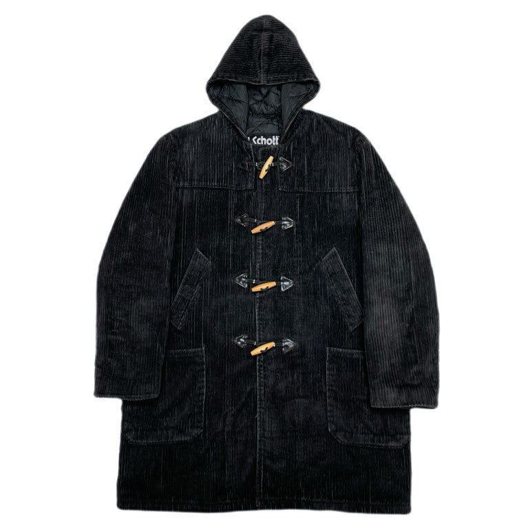 VINTAGE) 1990'S～ MADE IN USA Schott THICK CORDUROY DUFFLE COAT