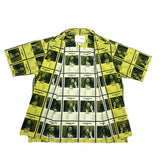 (designers) 2019 MADE IN JAPAN YOSHIO KUBO WANTED PHOTO PATTERN TOTAL PATTERN PRINT OPEN COLLAR SHORT SLEEVE BOX SHIRT