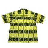(designers) 2019 MADE IN JAPAN YOSHIO KUBO WANTED PHOTO PATTERN TOTAL PATTERN PRINT OPEN COLLAR SHORT SLEEVE BOX SHIRT