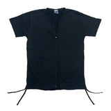 (designers) 2000'S～ PPFM PAYTON PLACE FOR MEN STRIPED ZIP UP SHORT SLEEVE CARDIGAN