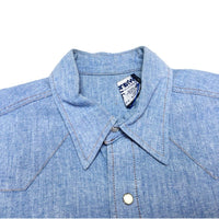 (VINTAGE) 1980'S～ MADE IN USA WRANGLER CHAMBRAY WESTERN SHIRT