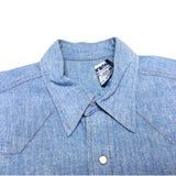 (VINTAGE) 1980'S～ MADE IN USA WRANGLER CHAMBRAY WESTERN SHIRT