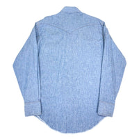 (VINTAGE) 1980'S～ MADE IN USA WRANGLER CHAMBRAY WESTERN SHIRT