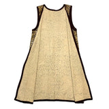 (vintage) 1980'S～ UNKNOWN LEOPARD PATTERN LONG LENGTH FAUX FUR VEST