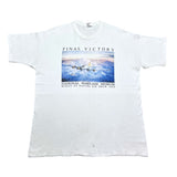 (t-shirt) 1995 MADE IN USA NATIONAL WARPLANE MUSEUM PRINT T-SHIRT BORO