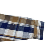 (boro) 1980'S～ MADE IN USA FIVE BROTHER PLAID PATTERN HEAVY FLANNEL SHIRT