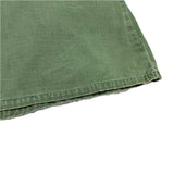 (vintage) 1968 US ARMY JUGLE FATIGUE 4th RIP STOP JACKET WITH NAVY PATCH, SEABEES EMBROIDERY