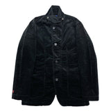 (vintage) 2004 Levi's MOVIN' ON CHANGE BUTTON CORDUROY 2WAY JACKET WITH CHIN STRAP