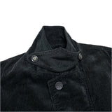 (vintage) 2004 Levi's MOVIN' ON CHANGE BUTTON CORDUROY 2WAY JACKET WITH CHIN STRAP