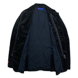 (vintage) 2004 Levi's MOVIN' ON CHANGE BUTTON CORDUROY 2WAY JACKET WITH CHIN STRAP