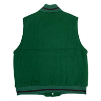 (VINTAGE) 1990'S～ MADE IN USA HOLLOWAY VARSITY JACKET STYLE WOOL VEST